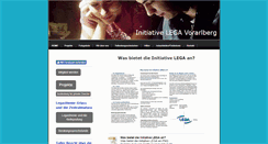 Desktop Screenshot of lega.at